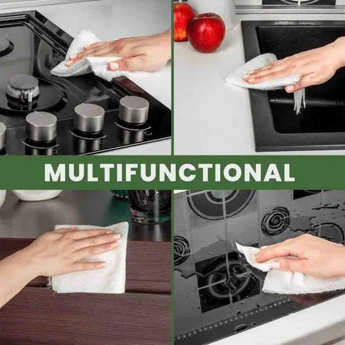 How to roll reusable paper towels?