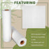 Reusable Bamboo Paper Towels 2 Rolls