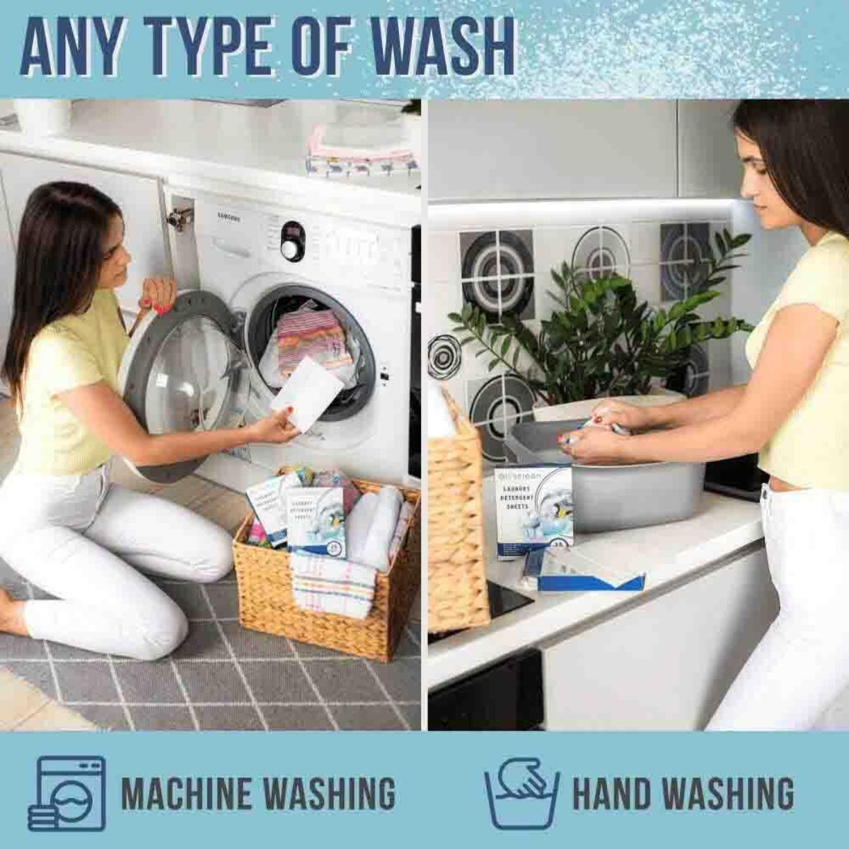Laundry Detergent Strips 