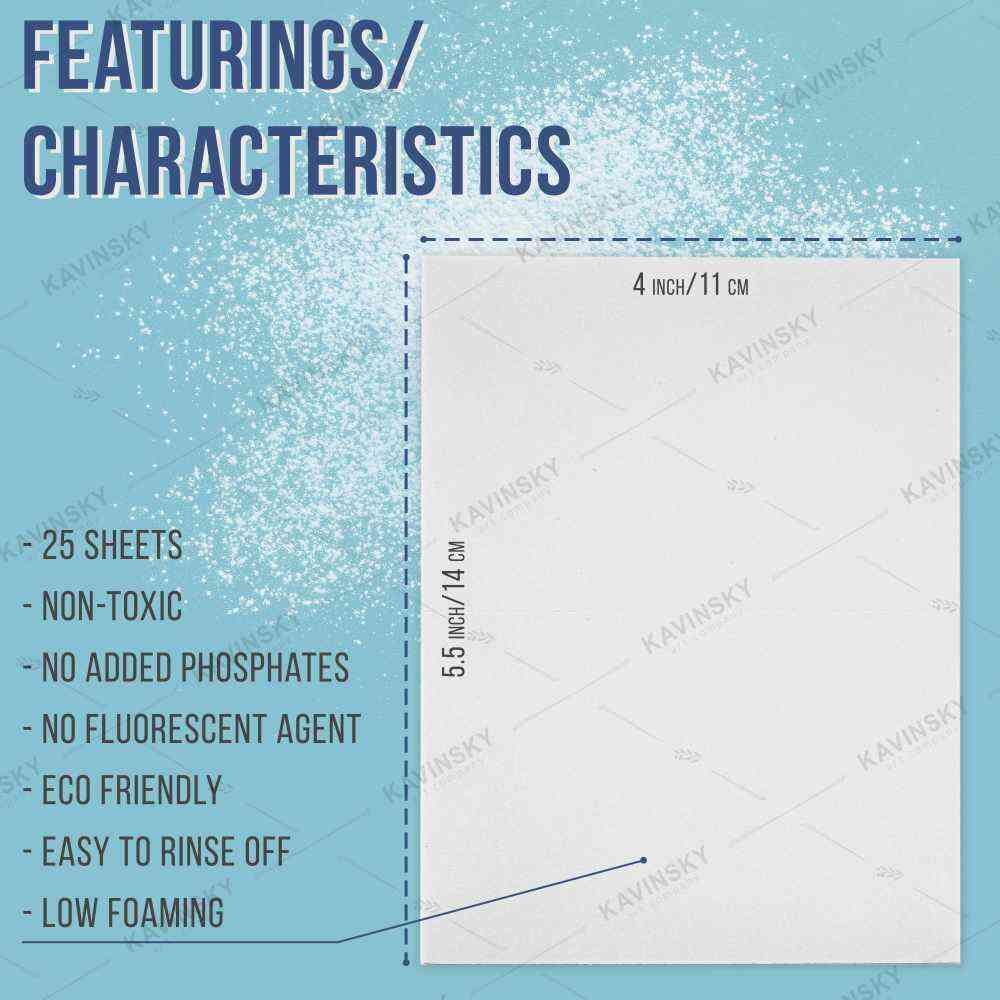 Laundry sheets description